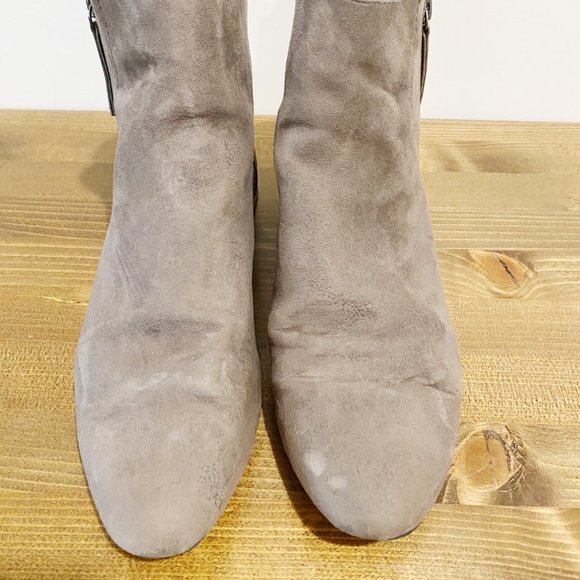 Zara Suede Fall Ankle Boots - Picture 2 of 3